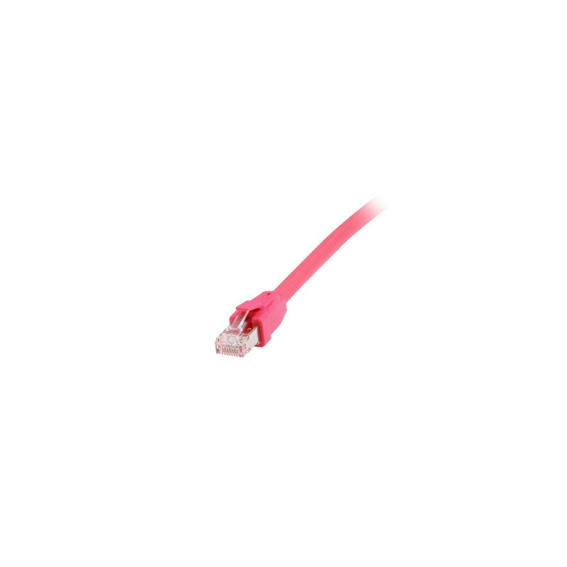 608027 CABLE DE RED ROJO 0,5 M CAT8.1 S/FTP (S-STP)