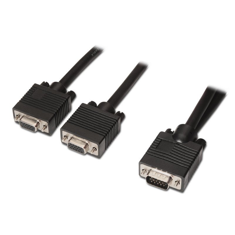 A113-0081 CABLE VGA 0,45 M VGA (D-SUB) 2 X VGA (D-SUB) NEGRO