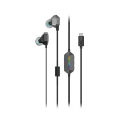 LEGION E510 AURICULARES ALÁMBRICO DENTRO DE OÍDO JUEGO USB TIPO C GRIS