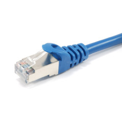 606201 CABLE DE RED AZUL 0,25 M CAT6A S/FTP (S-STP)