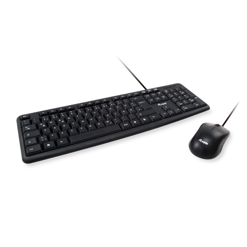 245201 TECLADO USB QWERTY ESPAÑOL NEGRO