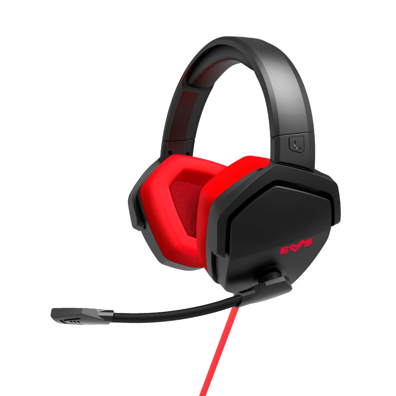 ESG 4 SURROUND 7.1 AURICULARES ALÁMBRICO DIADEMA JUEGO USB TIPO A NEGRO, ROJO