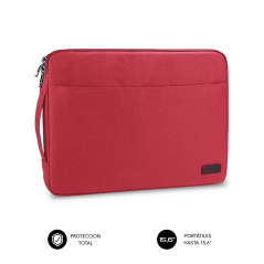 FUNDA ORDENADOR URBAN LAPTOP SLEEVE 15,6" RED