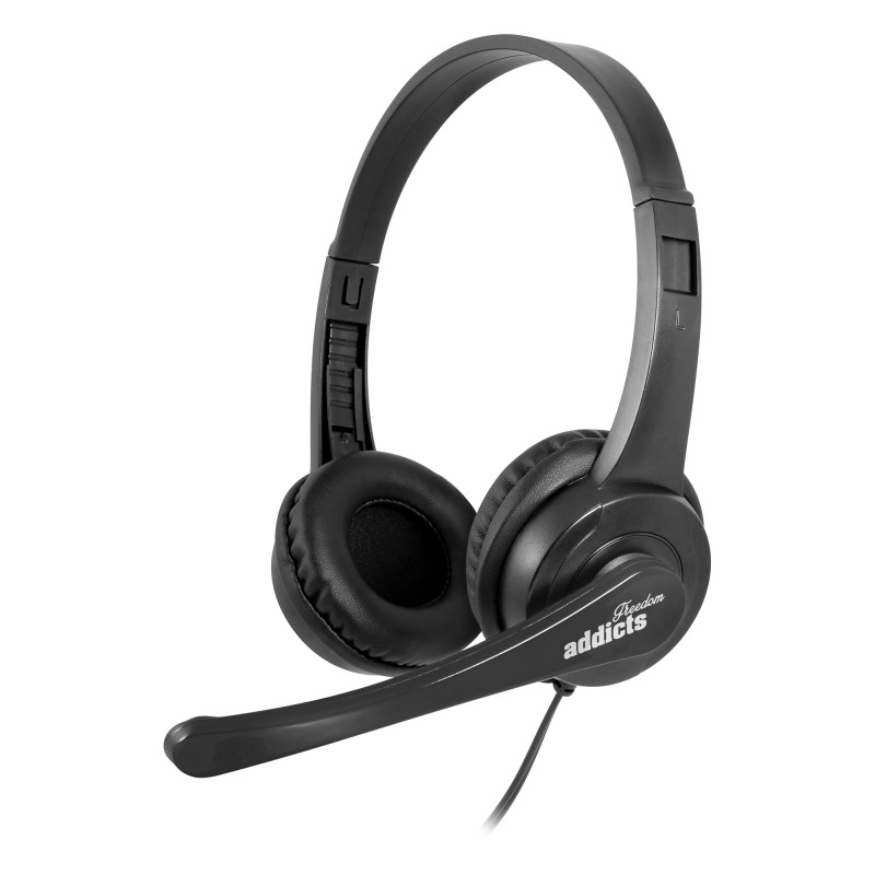 VOX505 USB AURICULARES DIADEMA NEGRO