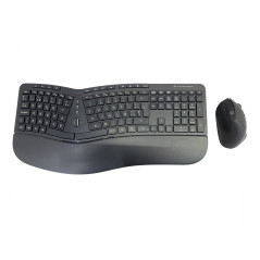 ORAZIO02ES TECLADO RF INALÁMBRICO QWERTY ESPAÑOL NEGRO