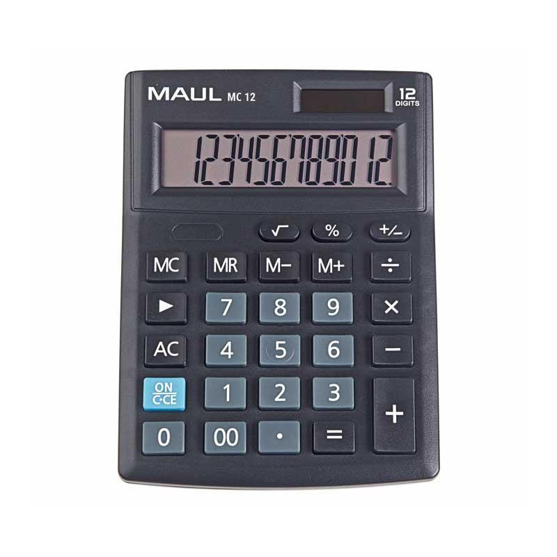 CALCULADORA DE SOBREMESA MAUL MC 12