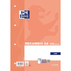 RECAMBIO OXFORD CLASSIC A4 100h LISO