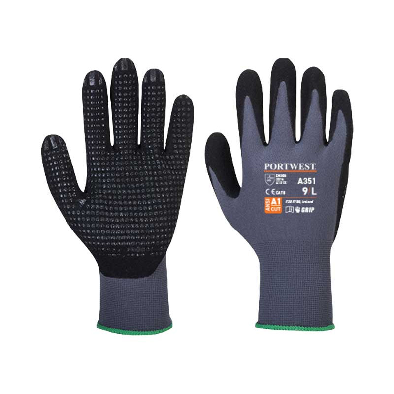 GUANTES DE SEGURIDAD DERMIFLEX PLUS TALLA S