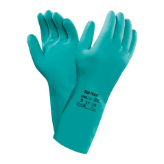 GUANTES DE PROTECCIÓN QUIMICA NITROSAFE A810 TALLA M