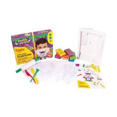 EXPOSITOR 6 KITS JOVI "PAINT WITH PLASTILINE"