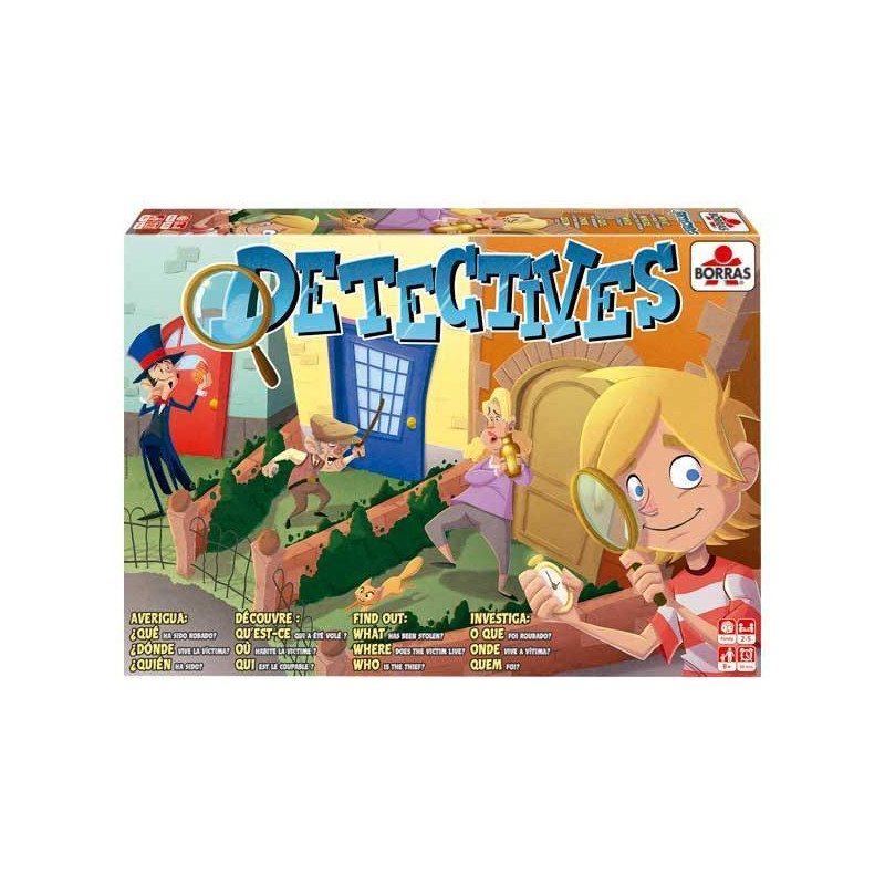 JUEGO BORRAS "DETECTIVES"