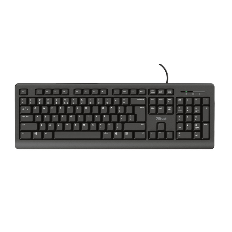 PRIMO TECLADO USB QWERTY ESPAÑOL NEGRO