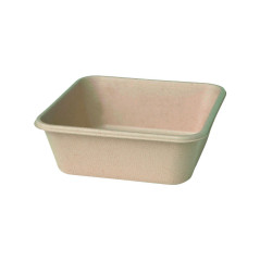 CAJA 360 ENVASES COMPOSTABLES DE BAGAZO 900ml