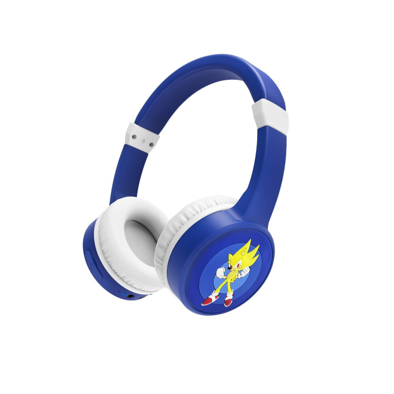 LOL&ROLL AURICULARES INALÁMBRICO Y ALÁMBRICO DIADEMA LLAMADAS/MÚSICA USB TIPO C BLUETOOTH AZUL, BLAN