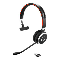 EVOLVE 65 AURICULARES INALÁMBRICO Y ALÁMBRICO DIADEMA LLAMADAS/MÚSICA USB TIPO A BLUETOOTH NEGRO