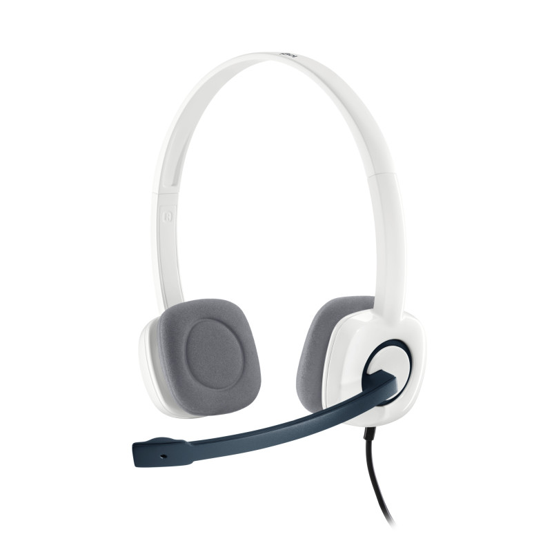 H150 STEREO HEADSET AURICULARES ALÁMBRICO DIADEMA OFICINA/CENTRO DE LLAMADAS BLANCO