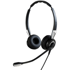 BIZ 2400 II QD DUO NC AURICULARES ALÁMBRICO DIADEMA OFICINA/CENTRO DE LLAMADAS NEGRO, PLATA