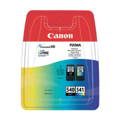 PACK 2 INKJET ORIGINAL CANON CL541+ PG540