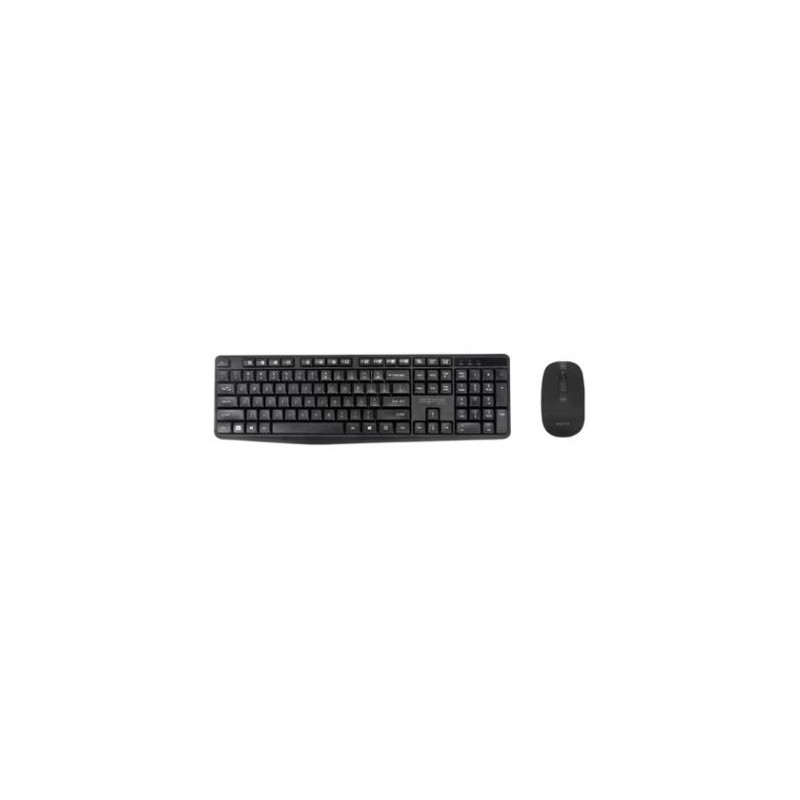 APPMX335 TECLADO RF INALÁMBRICO QWERTY ESPAÑOL NEGRO