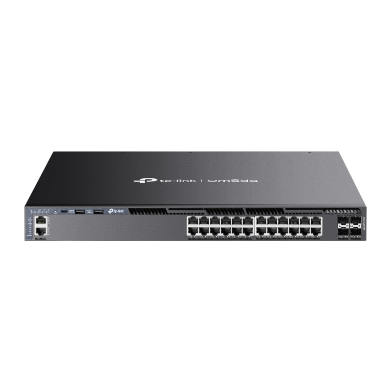 OMADA SG6428XHP SWITCH GESTIONADO L3 GIGABIT ETHERNET (10/100/1000) ENERGÍA SOBRE ETHERNET (POE) 1U 