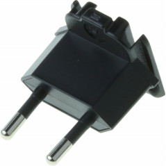 90ACC0307 ADAPTADOR DE ENCHUFE ELÉCTRICO TIPO F NEGRO