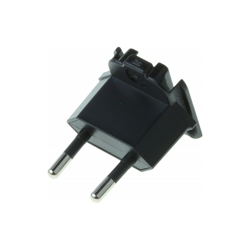 90ACC0307 ADAPTADOR DE ENCHUFE ELÉCTRICO TIPO F NEGRO