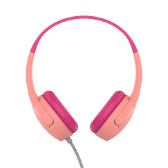 SOUNDFORM MINI AURICULARES ALÁMBRICO DIADEMA LLAMADAS/MÚSICA/DEPORTE/USO DIARIO ROSA