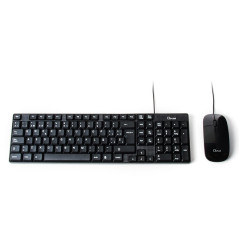 LL-KB-816-COMBO TECLADO USB ESPAÑOL NEGRO