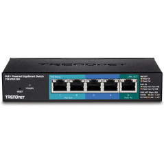 TPE-P521ES SWITCH GESTIONADO GIGABIT ETHERNET (10/100/1000) NEGRO ENERGÍA SOBRE ETHERNET (POE)