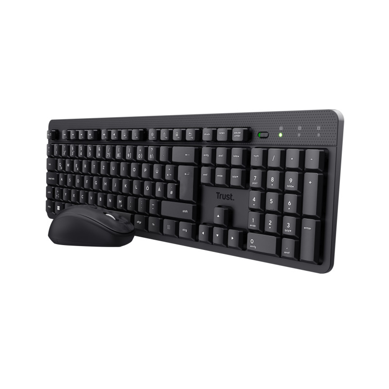 TKM-360 TECLADO RATÓN INCLUIDO RF INALÁMBRICO QWERTY ESPAÑOL NEGRO