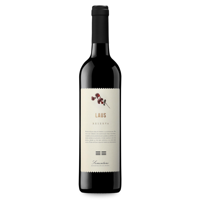 BOTELLA VINO TINTO "LAUS RESERVA" 75cl