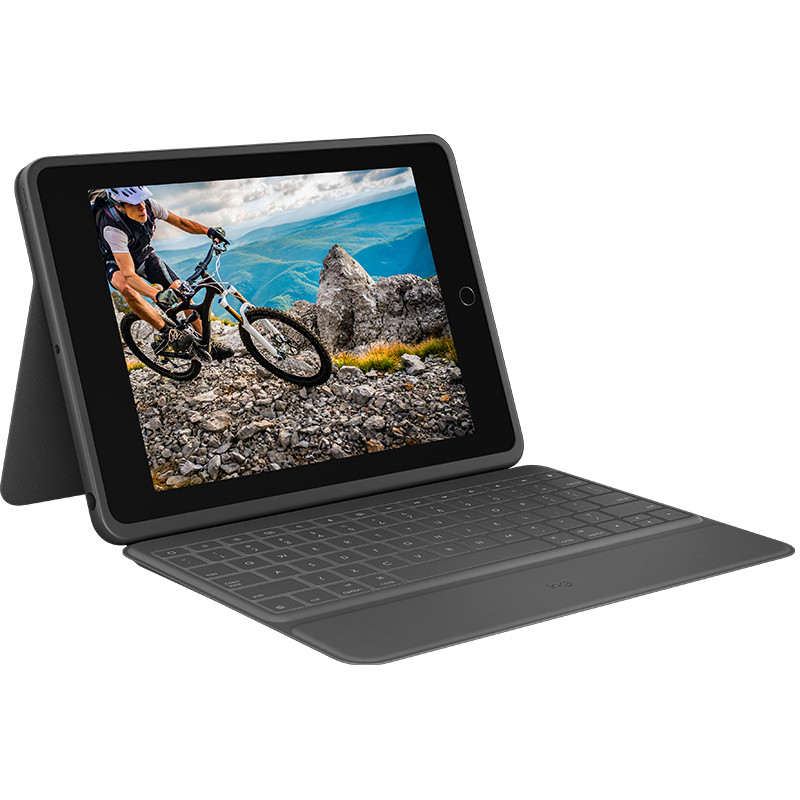 RUGGED FOLIO GRAFITO USB TIPO C QWERTY ESPAÑOL