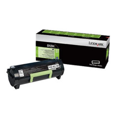 TÓNER ORIGINAL LEXMARK 512H ALTA CAPACIDAD