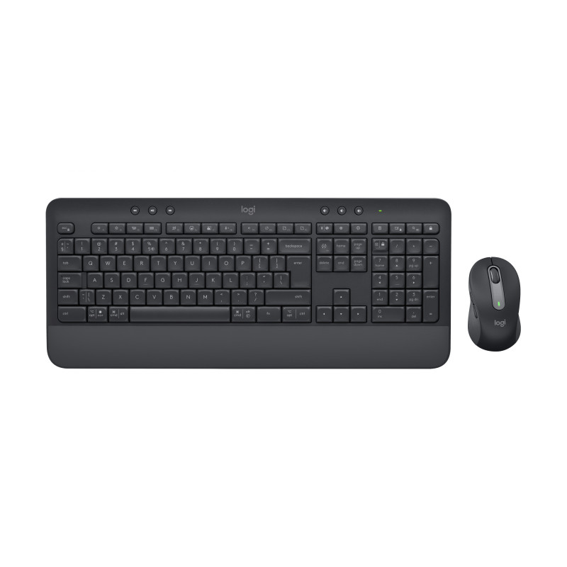 SIGNATURE MK650 COMBO FOR BUSINESS TECLADO RATÓN INCLUIDO RF WIRELESS + BLUETOOTH QWERTY ESPAÑOL GRA