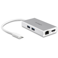 ADAPTADOR USB-C MULTIFUNCIÓN PARA ORDENADORES PORTÁTILES - CON ENTREGA DE POTENCIA - 4K HDMI - USB 3