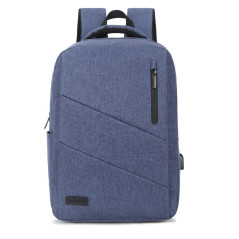 CITY BACKPACK MOCHILA PARA PORTÁTIL 15.6\", POLIÉSTER OXFORD, AZUL