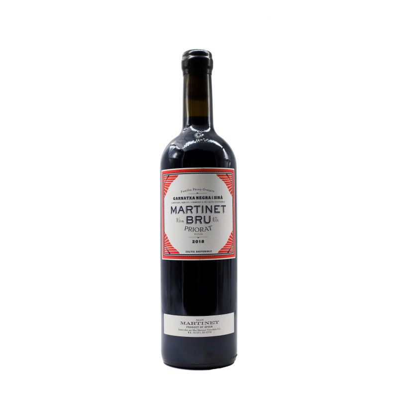 BOTELLA VINO TINTO "MARTINET BRU" 75cl