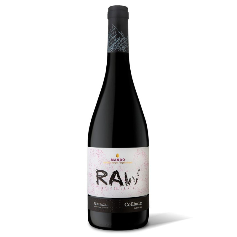 BOTELLA VINO TINTO "RAW MANDÓ" 75cl