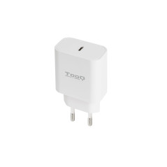 CARGADOR DE PARED USB-C PD20W, BLANCO