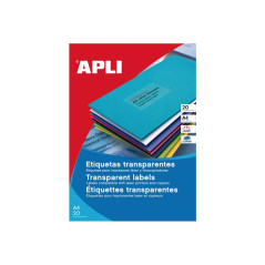 CAJA 20h ETIQUETAS APLI POLIÉSTER 99,1x38,1mm