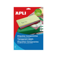 CAJA 10h ETIQUETAS APLI POLIÉSTER 48,5x25,4mm