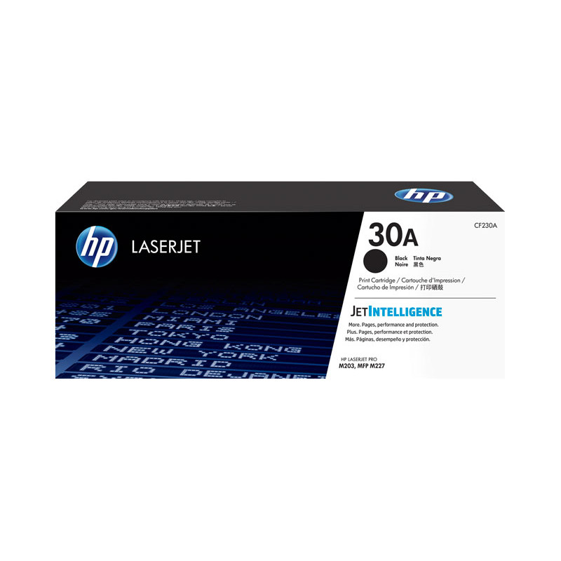 CARTUCHO DE TÓNER ORIGINAL LASERJET HP 30A