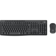 MK295 SILENT WIRELESS COMBO TECLADO USB QWERTY ESPAÑOL GRAFITO