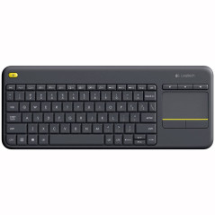 WIRELESS TOUCH KEYBOARD K400 PLUS TECLADO RF INALÁMBRICO QWERTY ESPAÑOL NEGRO