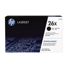 CARTUCHO DE TÓNER ORIGINAL LASERJET HP 26X DE ALTA CAPACIDAD