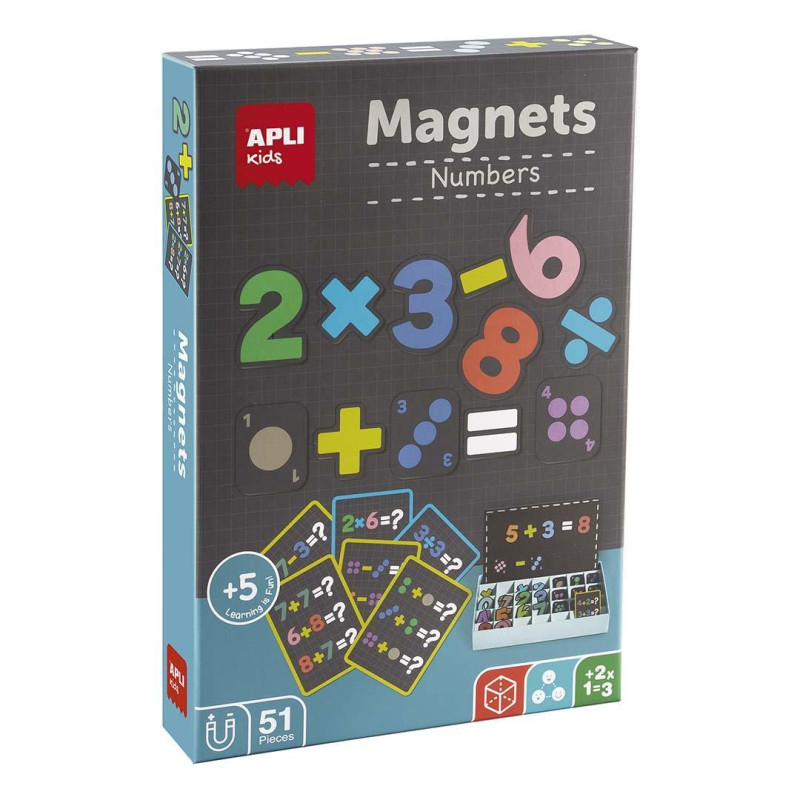 JUEGO MAGNÉTICO APLI KIDS "NUMBERS"