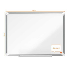 PIZARRA BLANCA NOBO PREMIUM PLUS 60x45cm ACERO LACADO