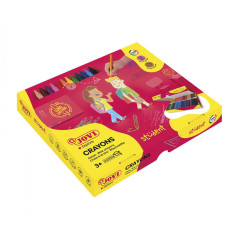 CAJA 300 LÁPICES DE CERA JOVI CRAYONS STUDENT