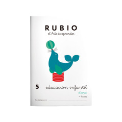 PACK 10 CUADERNOS RUBIO EDUCACIÓN INFANTIL PR5