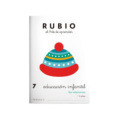 PACK 10 CUADERNOS RUBIO EDUCACIÓN INFANTIL PR7